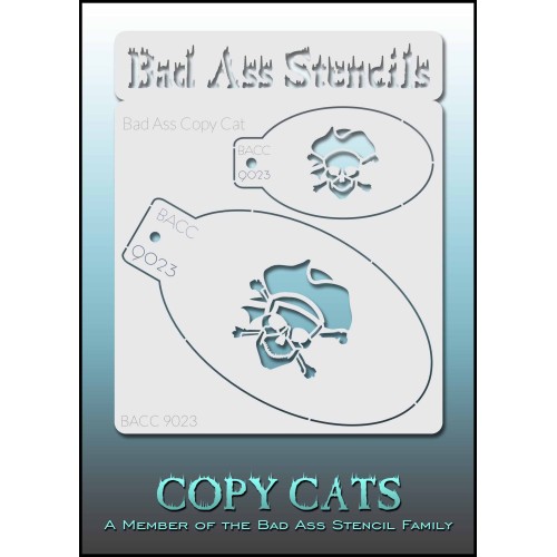 Bad Ass Copy Cat Stencil 9023 (BACC 9023)